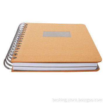 Portable spiral notebook, hard cover, various sizes are availableNew